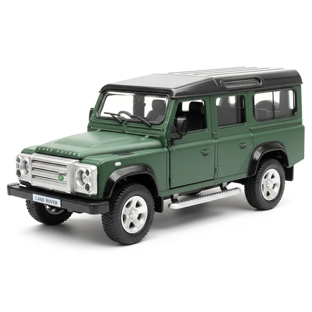 [TOY] 1:36 Land Rover 1990 Defender 110 Matte Green Model Car Die-Cast