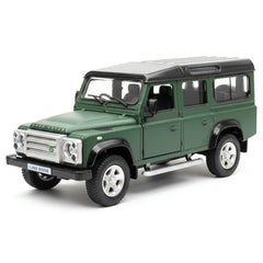 [TOY] 1:36 Land Rover 1990 Defender 110 Matte Green Model Car Die-Cast