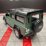 [TOY] 1:36 Land Rover 1990 Defender 110 Matte Green Model Car Die-Cast