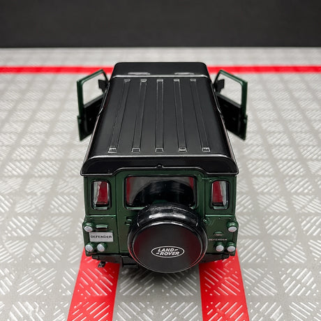 [TOY] 1:36 Land Rover 1990 Defender 110 opaco verde modellino di auto Die-Cast