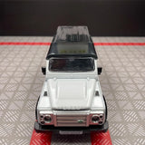 [TOY] 1:36 Land Rover 1990 Defender 110 White Model Car Die-Cast