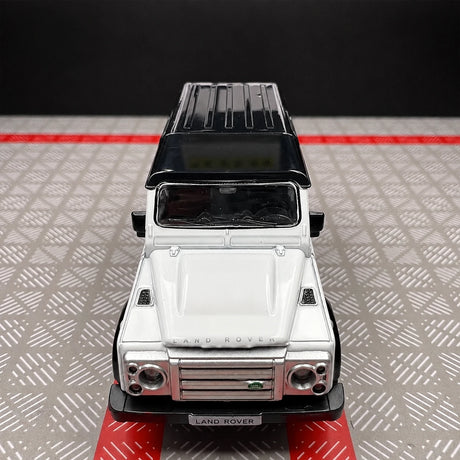 [TOY] 1:36 Land Rover 1990 Defender 110 White Model Car Die-Cast