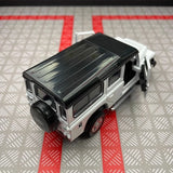 [TOY] 1:36 Land Rover 1990 Defender 110 White Model Car Die-Cast