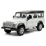 [TOY] 1:36 Land Rover 1990 Defender 110 White Model Car Die-Cast
