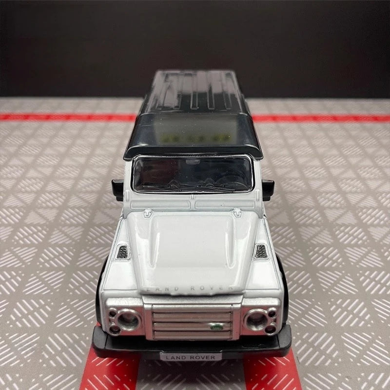 [TOY] 1:36 Land Rover 1990 Defender 110 White Model Car Die-Cast