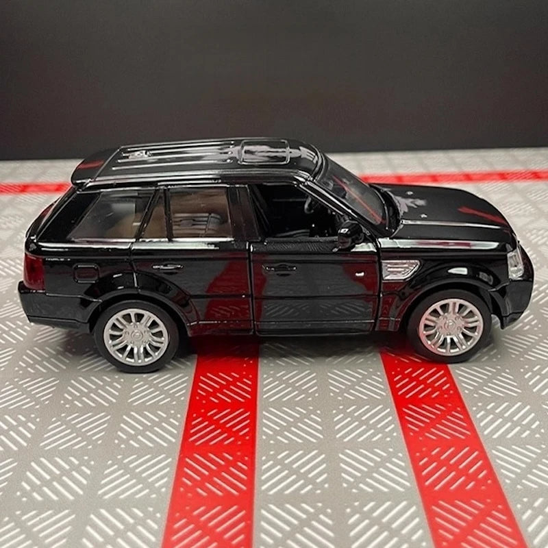 [TOY] 1:36 Land Rover 2005 Range Rover Glossy Black Model Car Die-Cast