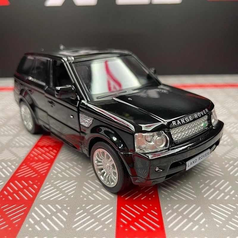 [TOY] 1:36 Land Rover 2005 Range Rover Glossy Black Model Car Die-Cast