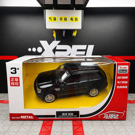 [TOY] 1:36 Land Rover 2005 Range Rover Glossy nero modellino di auto Die-Cast