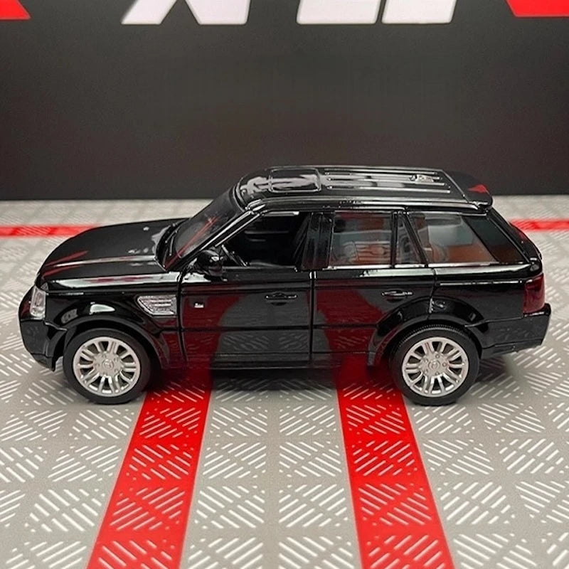 [TOY] 1:36 Land Rover 2005 Range Rover Glossy Black Model Car Die-Cast