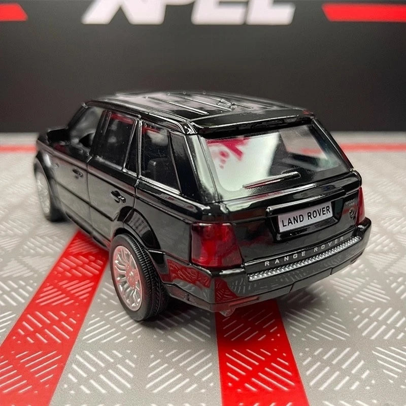 [TOY] 1:36 Land Rover 2005 Range Rover Glossy Black Model Car Die-Cast