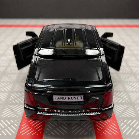 [TOY] 1:36 Land Rover 2005 Range Rover Glossy nero modellino di auto Die-Cast