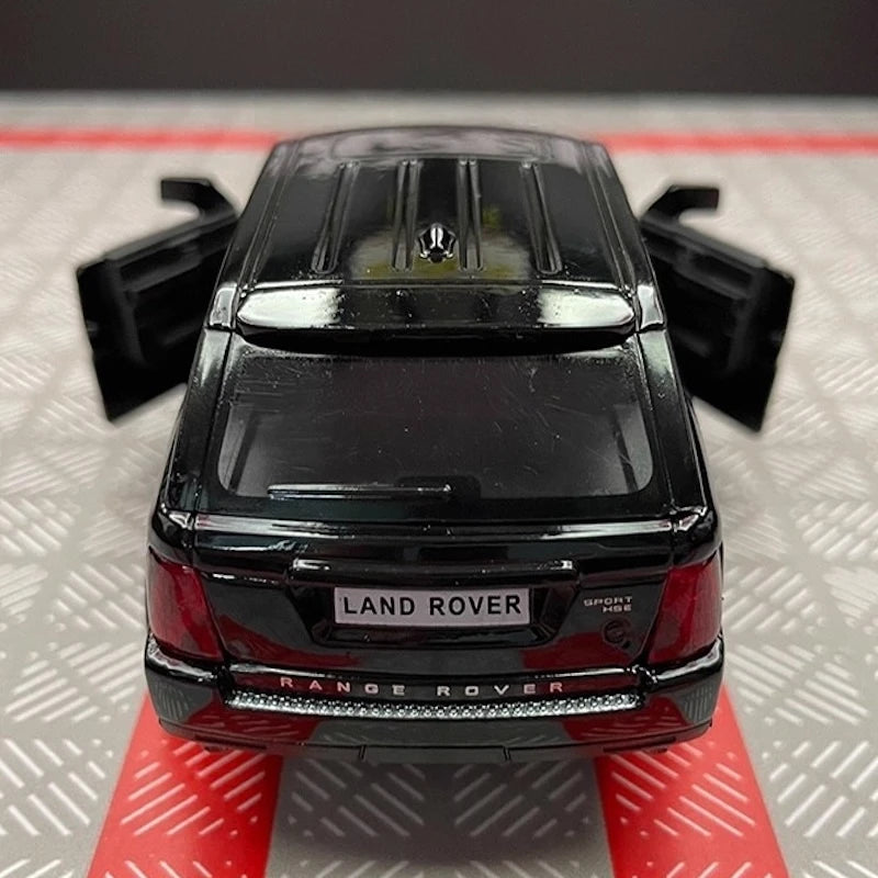 [TOY] 1:36 Land Rover 2005 Range Rover Glossy Black Model Car Die-Cast