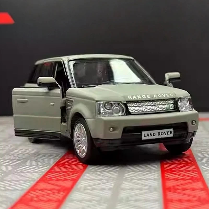 [TOY] 1:36 Land Rover 2005 Range Rover Green Model Car Die-Cast