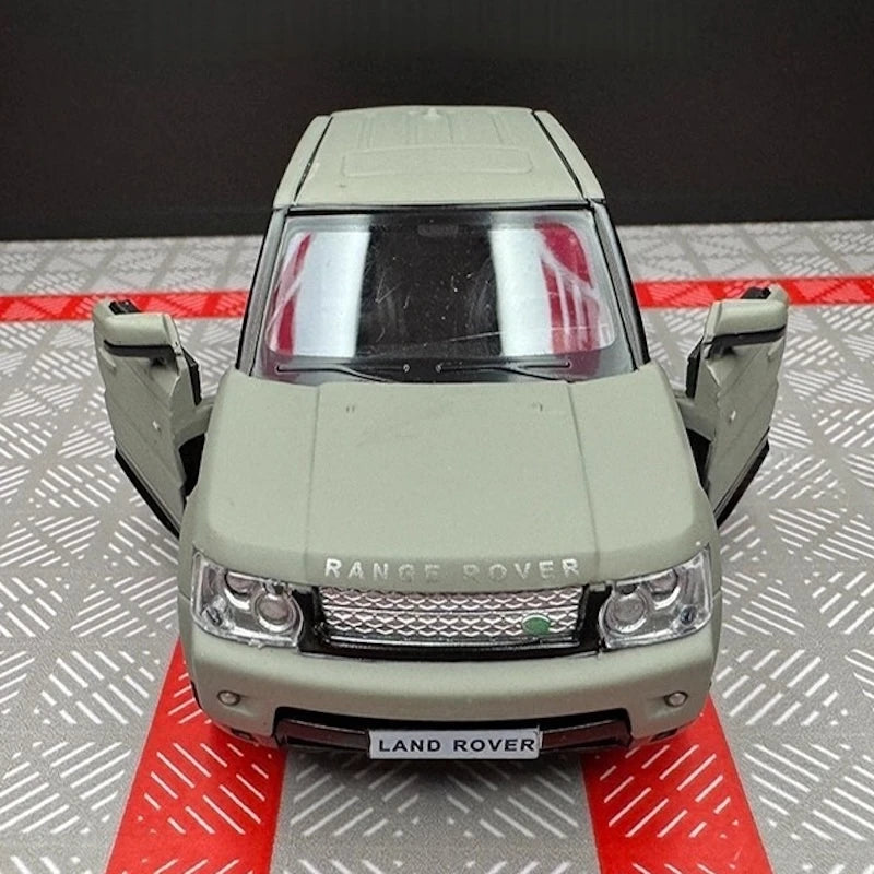 [TOY] 1:36 Land Rover 2005 Range Rover Green Model Car Die-Cast