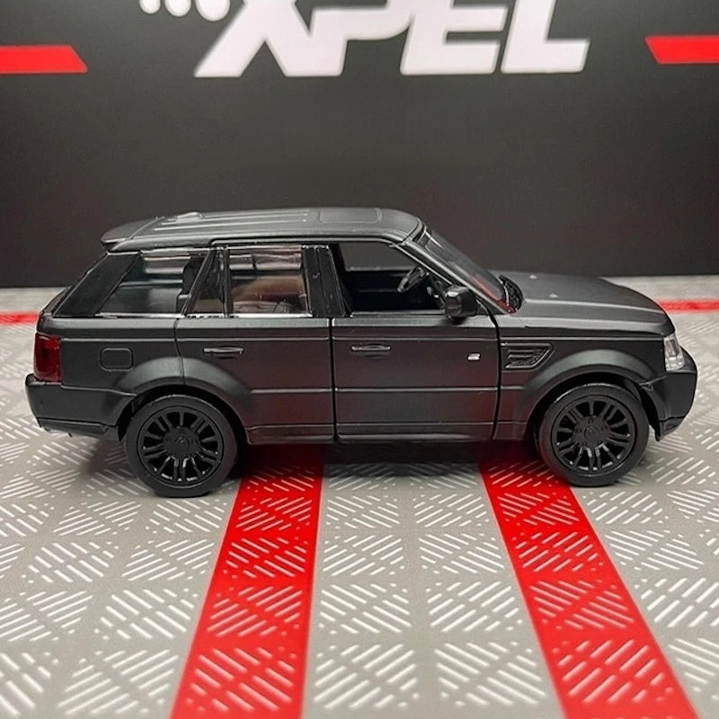 [TOY] 1:36 Land Rover 2005 Range Rover Matte Black Model Car Die-Cast