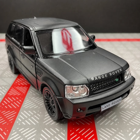 [TOY] 1:36 Land Rover 2005 Range Rover opaco nero modellino di auto Die-Cast
