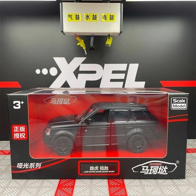 [TOY] 1:36 Land Rover 2005 Range Rover mat noir voiture miniature Die-Cast