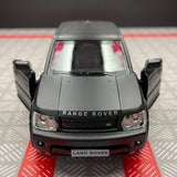[TOY] 1:36 Land Rover 2005 Range Rover Matte Black Model Car Die-Cast