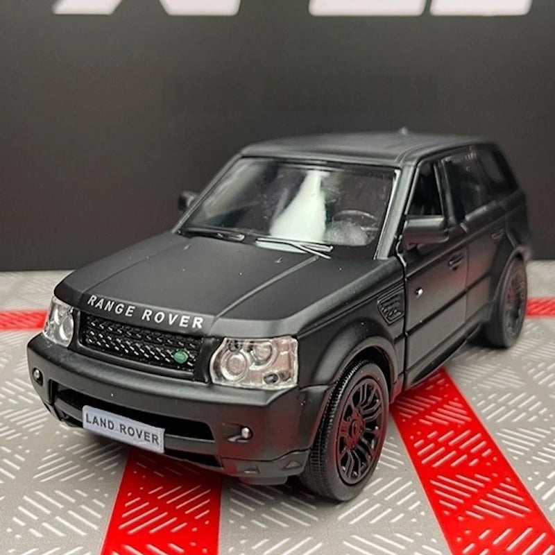 [TOY] 1:36 Land Rover 2005 Range Rover mat noir voiture miniature Die-Cast