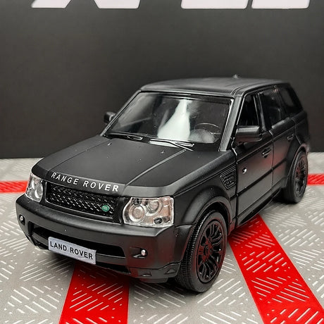 [TOY] 1:36 Land Rover 2005 Range Rover opaco nero modellino di auto Die-Cast
