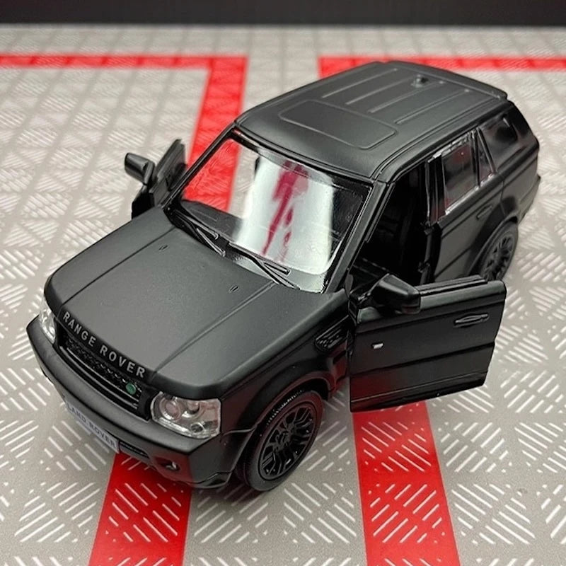 [TOY] 1:36 Land Rover 2005 Range Rover mat noir voiture miniature Die-Cast