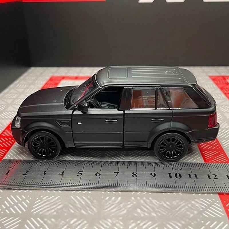 [TOY] 1:36 Land Rover 2005 Range Rover mat noir voiture miniature Die-Cast