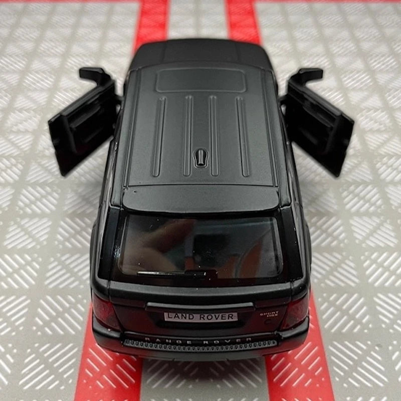 [TOY] 1:36 Land Rover 2005 Range Rover mat noir voiture miniature Die-Cast