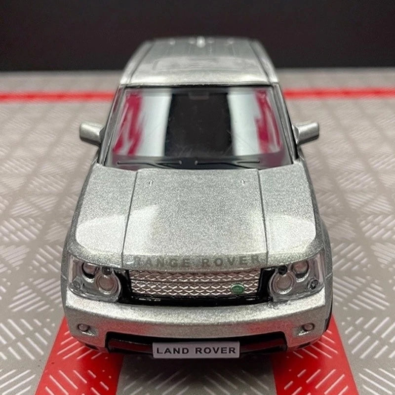 [TOY] 1:36 Land Rover 2005 Range Rover Silver Model Car Die-Cast