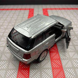 [TOY] 1:36 Land Rover 2005 Range Rover Silver Model Car Die-Cast