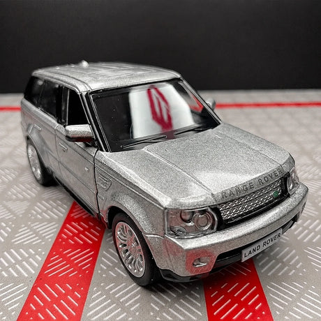 [TOY] 1:36 Land Rover 2005 Range Rover argento modellino di auto Die-Cast