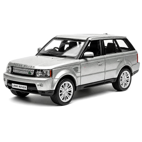 [TOY] 1:36 Land Rover 2005 Range Rover argento modellino di auto Die-Cast