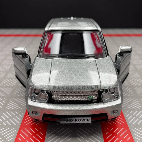 [TOY] 1:36 Land Rover 2005 Range Rover argento modellino di auto Die-Cast
