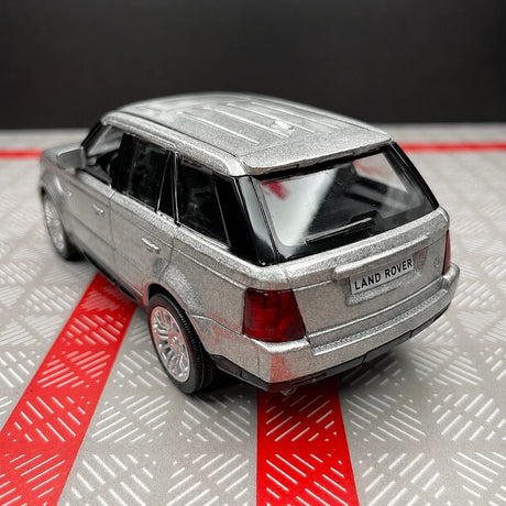 [TOY] 1:36 Land Rover 2005 Range Rover argento modellino di auto Die-Cast