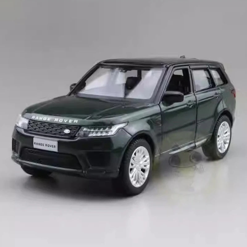 [TOY] 1:36 Land Rover 2012 Range Rover Sport Green Model Car Die-Cast