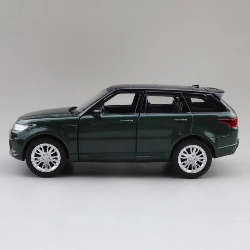 [TOY] 1:36 Land Rover 2012 Range Rover Sport Green Model Car Die-Cast