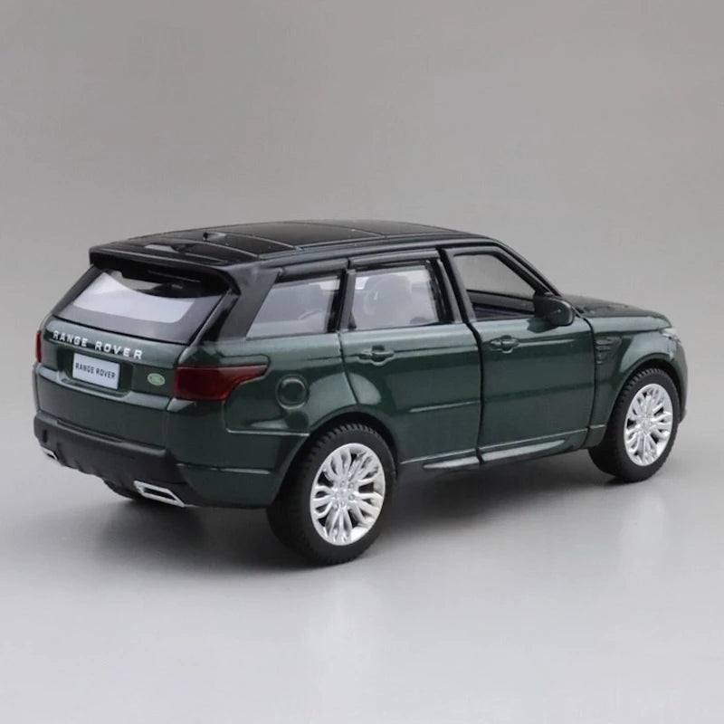 [TOY] 1:36 Land Rover 2012 Range Rover Sport Green Model Car Die-Cast