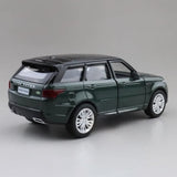 [TOY] 1:36 Land Rover 2012 Range Rover Sport Green Model Car Die-Cast