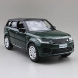[TOY] 1:36 Land Rover 2012 Range Rover Sport Green Model Car Die-Cast