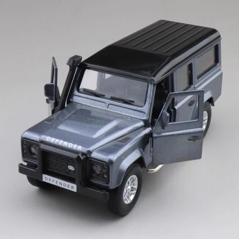 [TOY] 1:36 Land Rover 2015 Defender 110 Blue Model Car Die-Cast