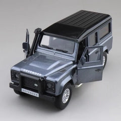 [TOY] 1:36 Land Rover 2015 Defender 110 Blue Model Car Die-Cast