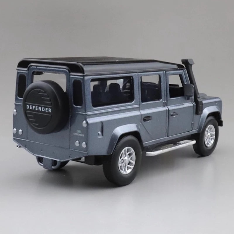 [TOY] 1:36 Land Rover 2015 Defender 110 Blue Model Car Die-Cast