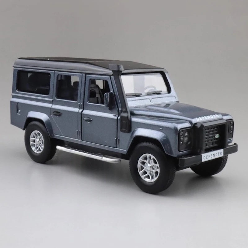 [TOY] 1:36 Land Rover 2015 Defender 110 Blue Model Car Die-Cast