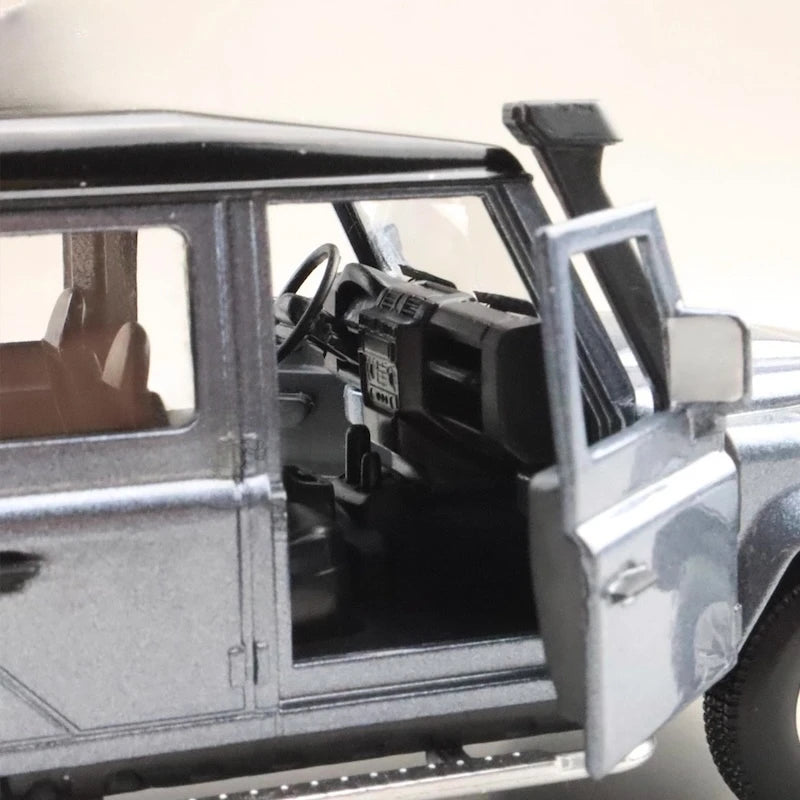 [TOY] 1:36 Land Rover 2015 Defender 110 Blue Model Car Die-Cast