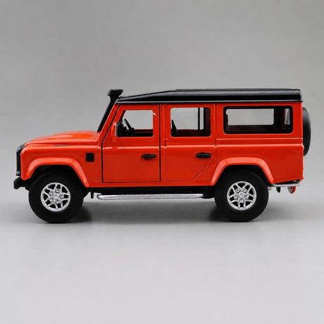 [TOY] 1:36 Land Rover 2015 Defender 110 arancione modellino di auto Die-Cast