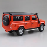 [TOY] 1:36 Land Rover 2015 Defender 110 oranje modelauto Die-Cast