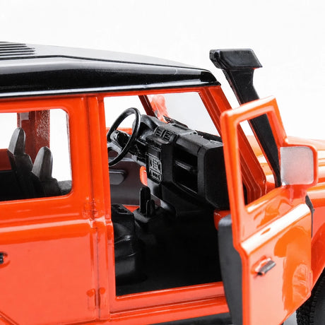 [TOY] 1:36 Land Rover 2015 Defender 110 arancione modellino di auto Die-Cast