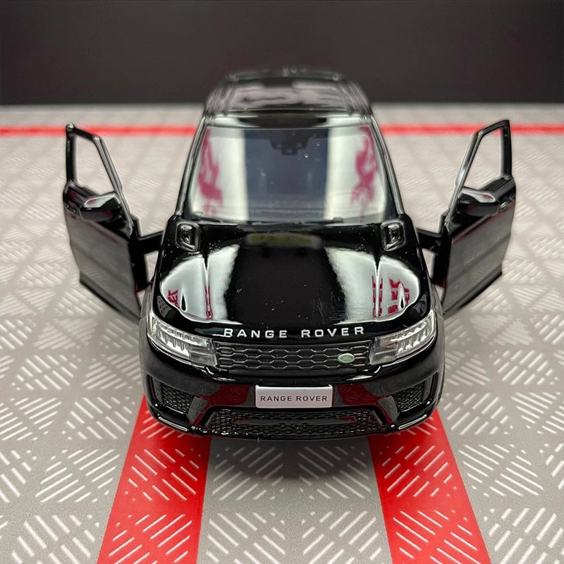 [TOY] 1:36 Land Rover 2018 Range Rover sportiva nero modellino di auto Die-Cast