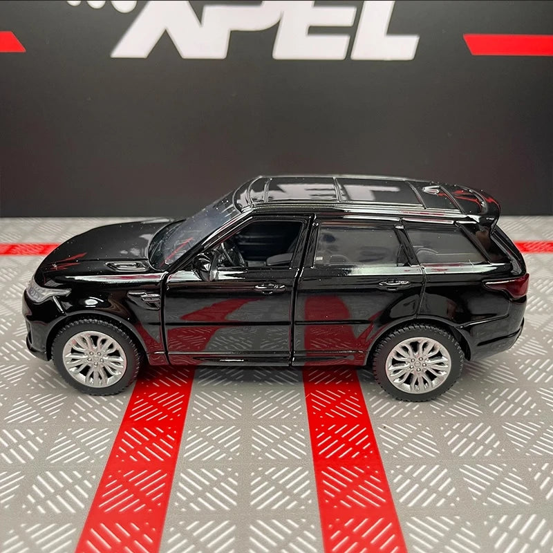 [TOY] 1:36 Land Rover 2018 Range Rover sportiva nero modellino di auto Die-Cast