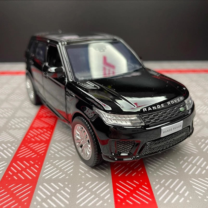 [TOY] 1:36 Land Rover 2018 Range Rover sportiva nero modellino di auto Die-Cast