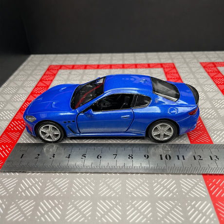 Maserati 2008 GranTurismo أزرق 1:36 – نموذج عرض معدني مصبوب
